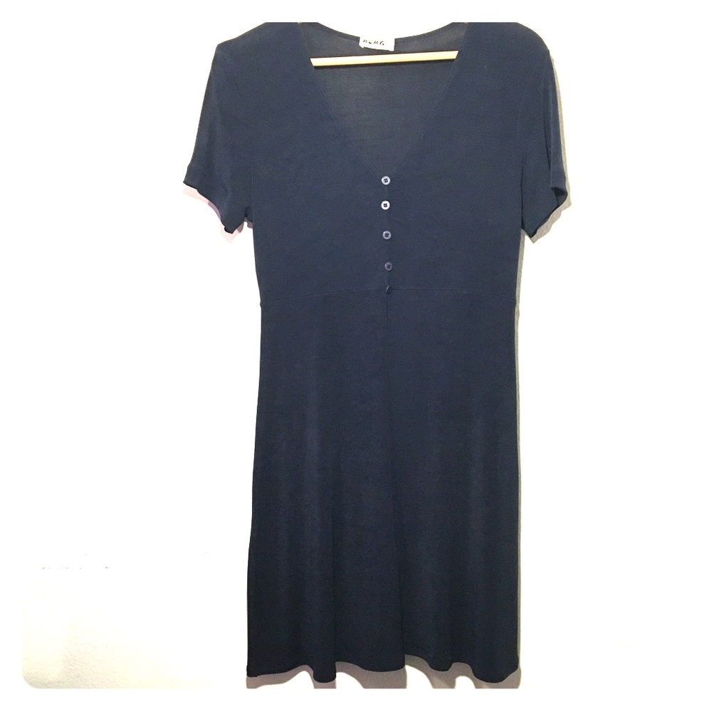 BCBG dark blue dress